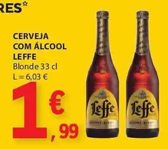 E.Leclerc Cerveja com álcool leffe promoção