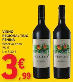 E.Leclerc Vinho regional tejo penina promoção