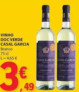 E.Leclerc Vinho doc verde casal garcia promoção