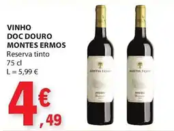 E.Leclerc Vinho doc douro montes ermos promoção