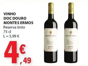 E.Leclerc Vinho doc douro montes ermos promoção