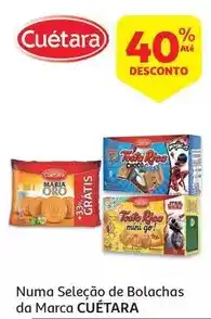 Auchan Cuétara - bolacha recheada :flakes 500 g promoção