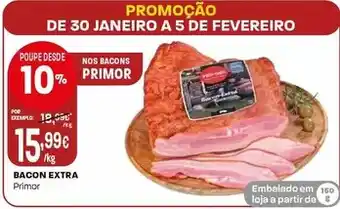 Intermarché Bacon extra promoção