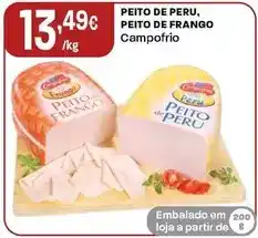 Intermarché Campofrio - peito de peru, peito de frango promoção