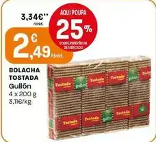 Intermarché Gullon - bolacha tostada promoção