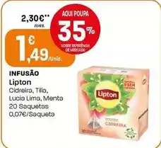 Intermarché Lipton - infusão promoção