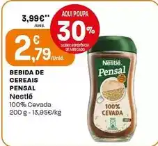 Intermarché Nestlé - bebida de cereais pensal promoção