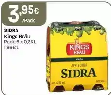 Intermarché Kings brau - sidra promoção