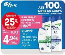 Intermarché H&s - champô promoção