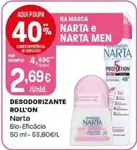 Intermarché Narta - desodorizante roll'on promoção