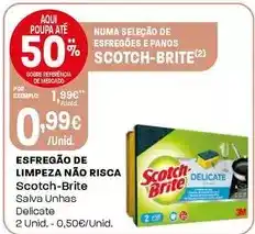 Intermarché Scotch-brite - esfregão de limpeza não risca promoção