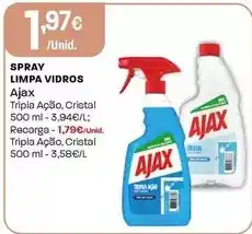 Intermarché Ajax - spray limpa vidros promoção