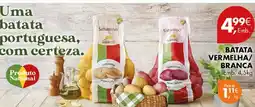 Pingo Doce Batata vermelha/ branca promoção