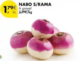 Pingo Doce Nabo s/rama promoção