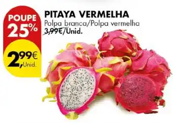 Pingo Doce Pitaya vermelha promoção