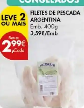 Pingo Doce Filetes de pescada argentina promoção