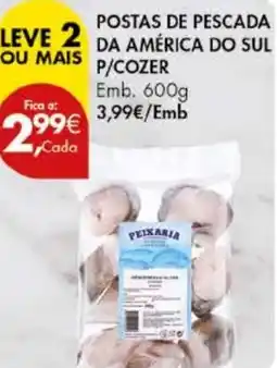 Pingo Doce Postas de pescada da américa do sul p/cozer promoção