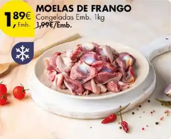 Pingo Doce Moelas de frango congeladas promoção