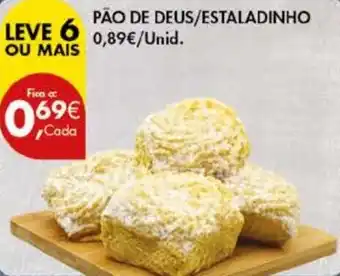 Pingo Doce Pão de deus/estaladinho promoção