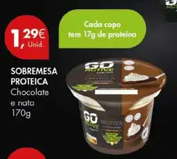 Pingo Doce Sobremesa proteica chocolate e nata promoção