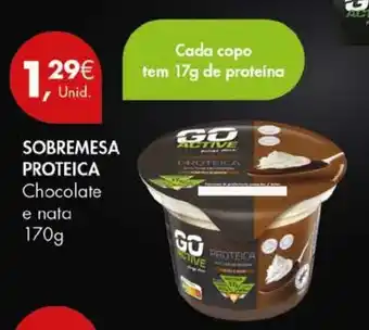 Pingo Doce Sobremesa proteica chocolate e nata promoção