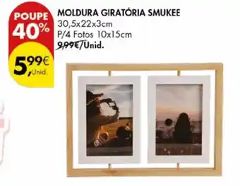 Pingo Doce Moldura giratória smukee promoção