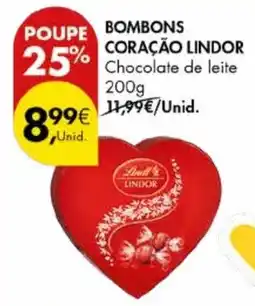 Pingo Doce Bombons coração lindor promoção