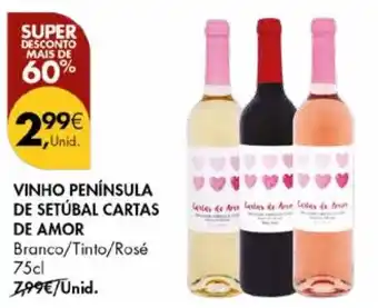 Pingo Doce Vinho península de setúbal cartas de amor promoção