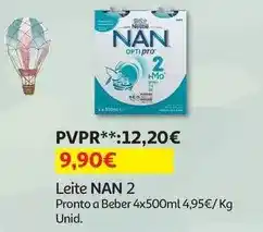 Auchan Nan - leite 2 promoção