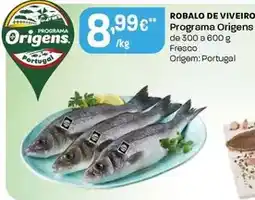 Intermarché Programa origens - robalo de viveiro promoção