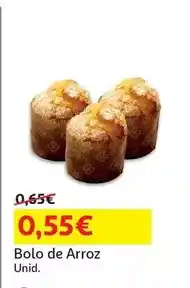 Auchan Bolo de arroz promoção