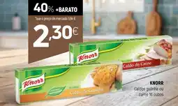 Coviran KNORR Caldos galinha ou carne 16 cubos promoção