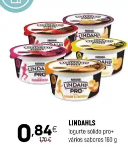 Coviran Lindahls logurte sólido pro+ vários sabores promoção