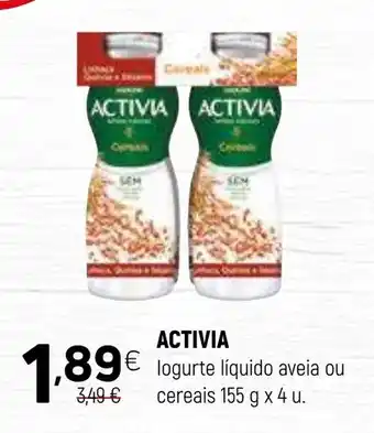 Coviran ACTIVIA logurte líquido aveia ou cereais promoção