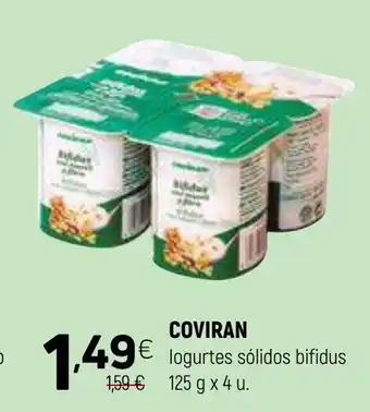 Coviran COVIRAN logurtes sólidos bifidus promoção