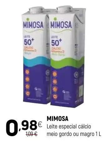 Coviran MIMOSA Leite especial cálcio meio gordo ou magro promoção