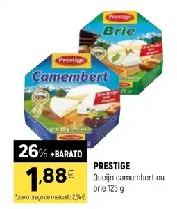 Coviran PRESTIGE Queijo camembert ou brie promoção