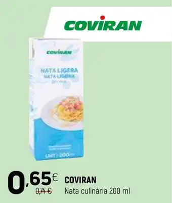 Coviran COVİRAN Nata culinária promoção