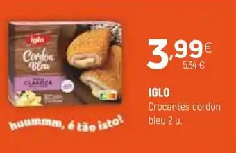 Coviran IGLO Crocantes cordon bleu 2 u. promoção