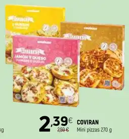 Coviran COVIRAN Mini pizzas promoção