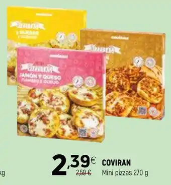 Coviran COVIRAN Mini pizzas promoção