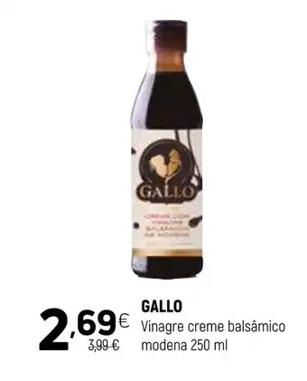 Coviran GALLO Vinagre creme balsâmico modena promoção