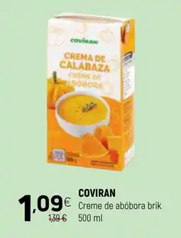 Coviran COVIRAN Creme de abóbora brik promoção