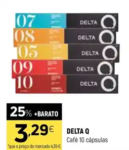 Coviran DELTA Q Café 10 cápsulas promoção