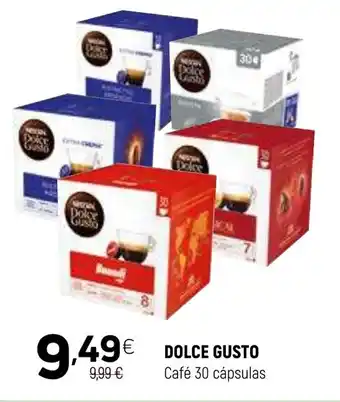 Coviran DOLCE GUSTO Café 30 cápsulas promoção