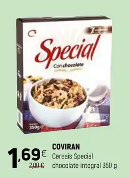 Coviran COVIRAN Cereais Special chocolate integral promoção