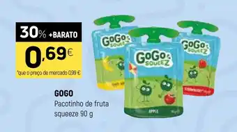 Coviran GOGO Pacotinho de fruta squeeze promoção