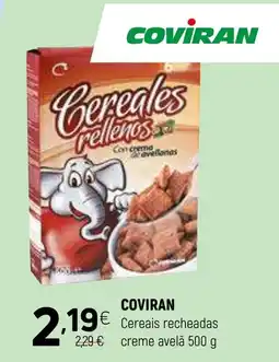 Coviran COVIRAN Cereais recheadas creme avelã promoção