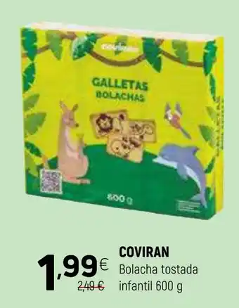 Coviran COVIRAN Bolacha tostada infantil promoção