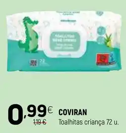 Coviran Coviran Toalhitas criança 72 u. promoção